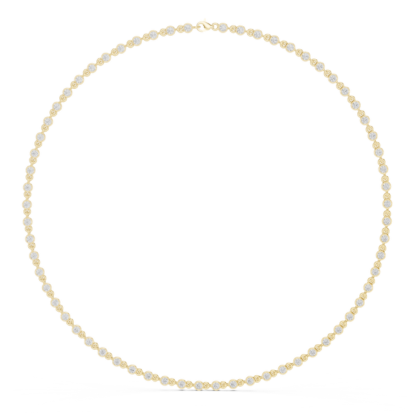 Splendid Circular Diamond Lab Grown Necklace