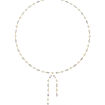 Sublime Classic-Cut Marquise Lab Grown Necklace