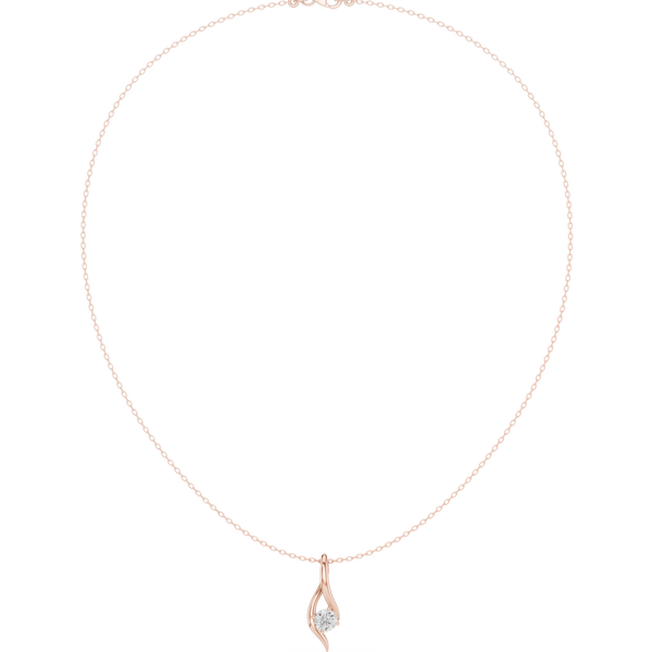 Elite Circular Diamond Lab Grown Pendant