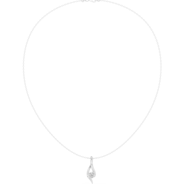 Elite Circular Diamond Lab Grown Pendant