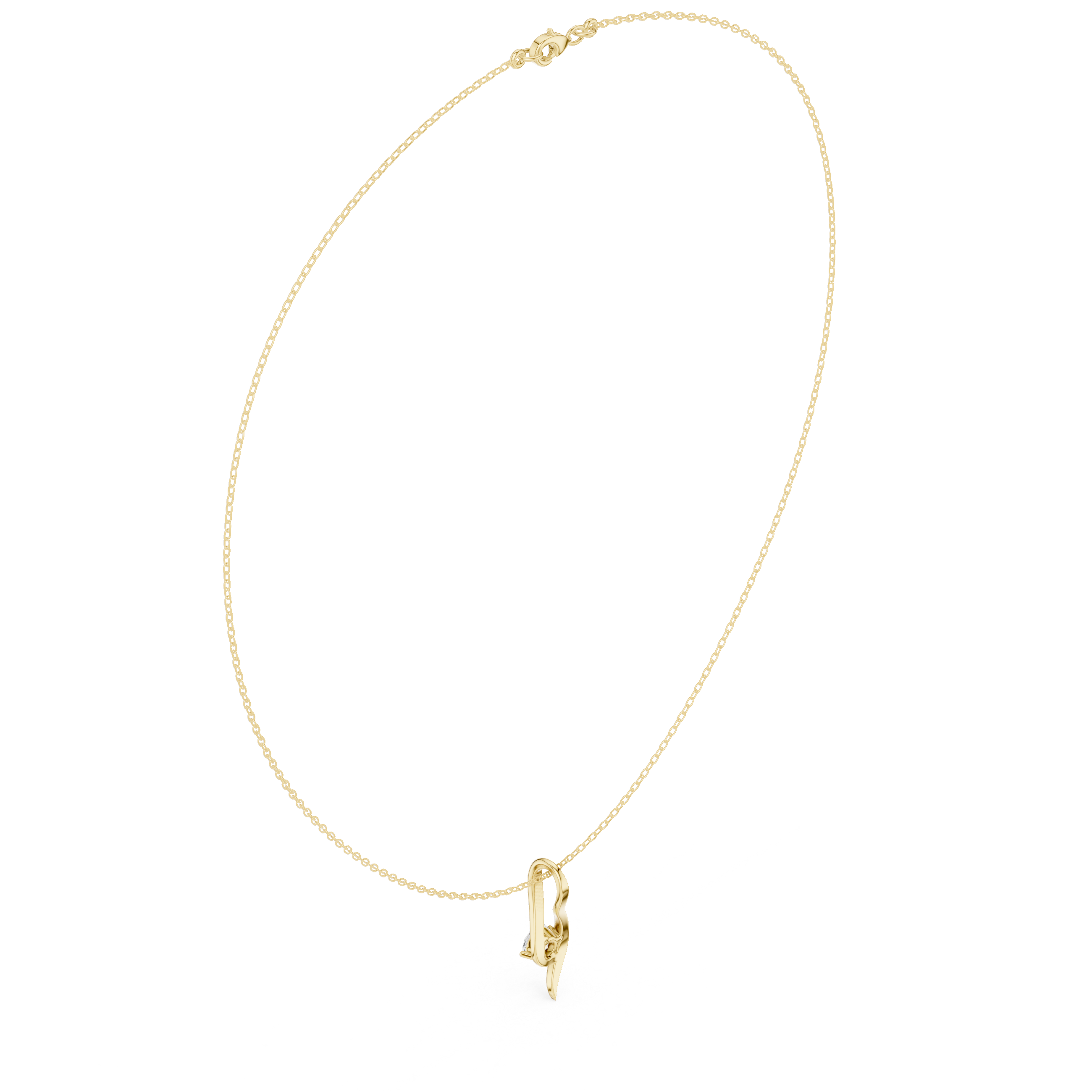 Elite Circular Diamond Lab Grown Necklace
