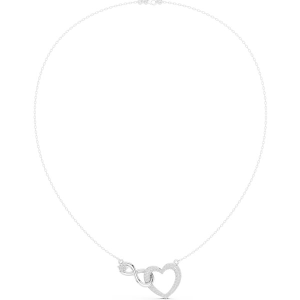 Ethereal Classic-Cut Diamond Lab Grown Necklace