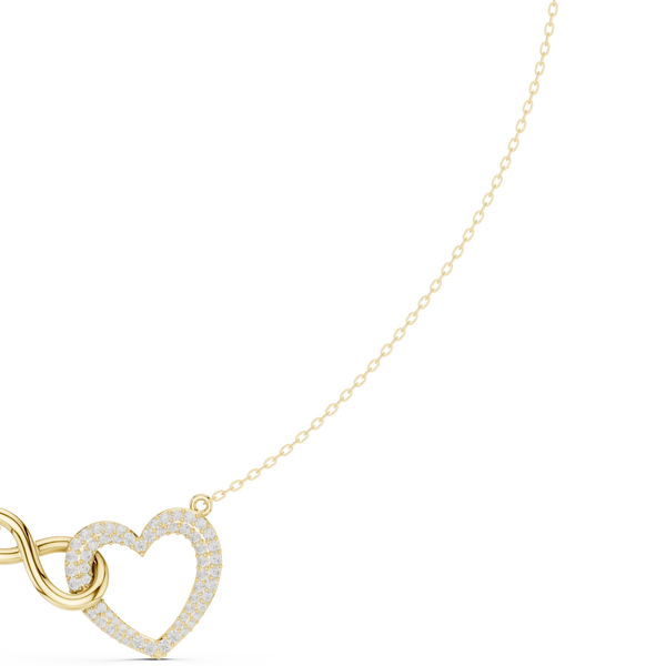 Ethereal Classic-Cut Diamond Lab Grown Necklace