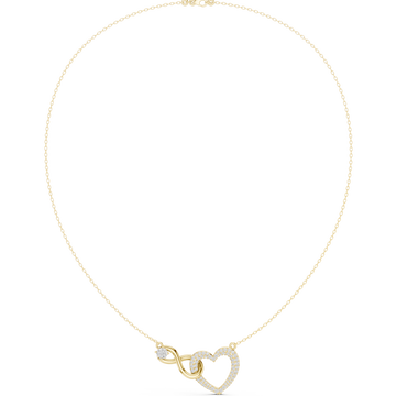 Ethereal Classic-Cut Diamond Lab Grown Necklace