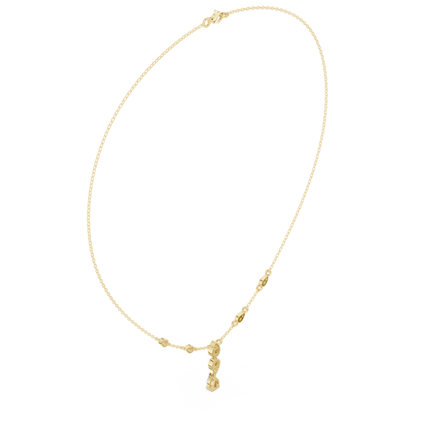 Lavish Classic-Cut Pear Lab Grown Necklace