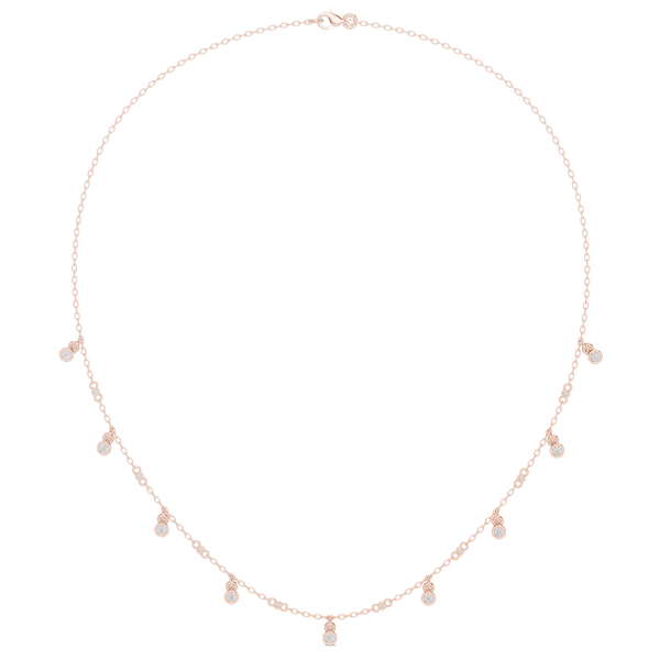 Imperial Classic-Cut Diamond Lab Grown Necklace