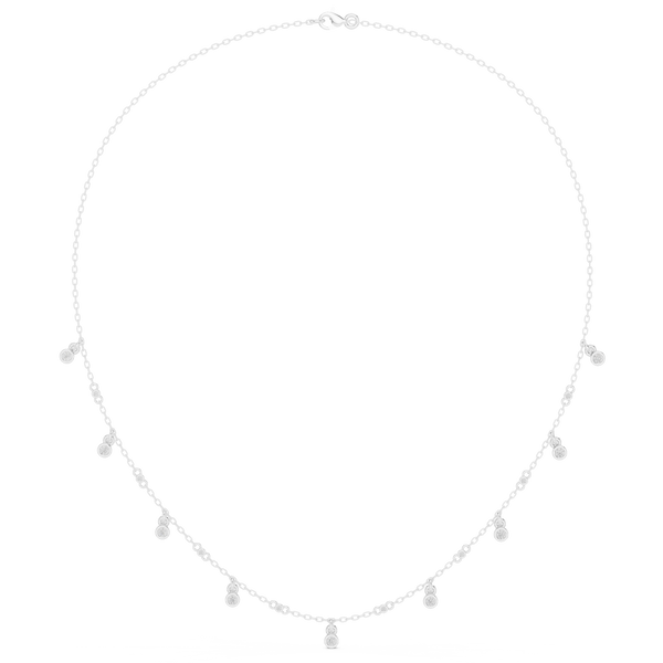 Imperial Classic-Cut Diamond Lab Grown Necklace