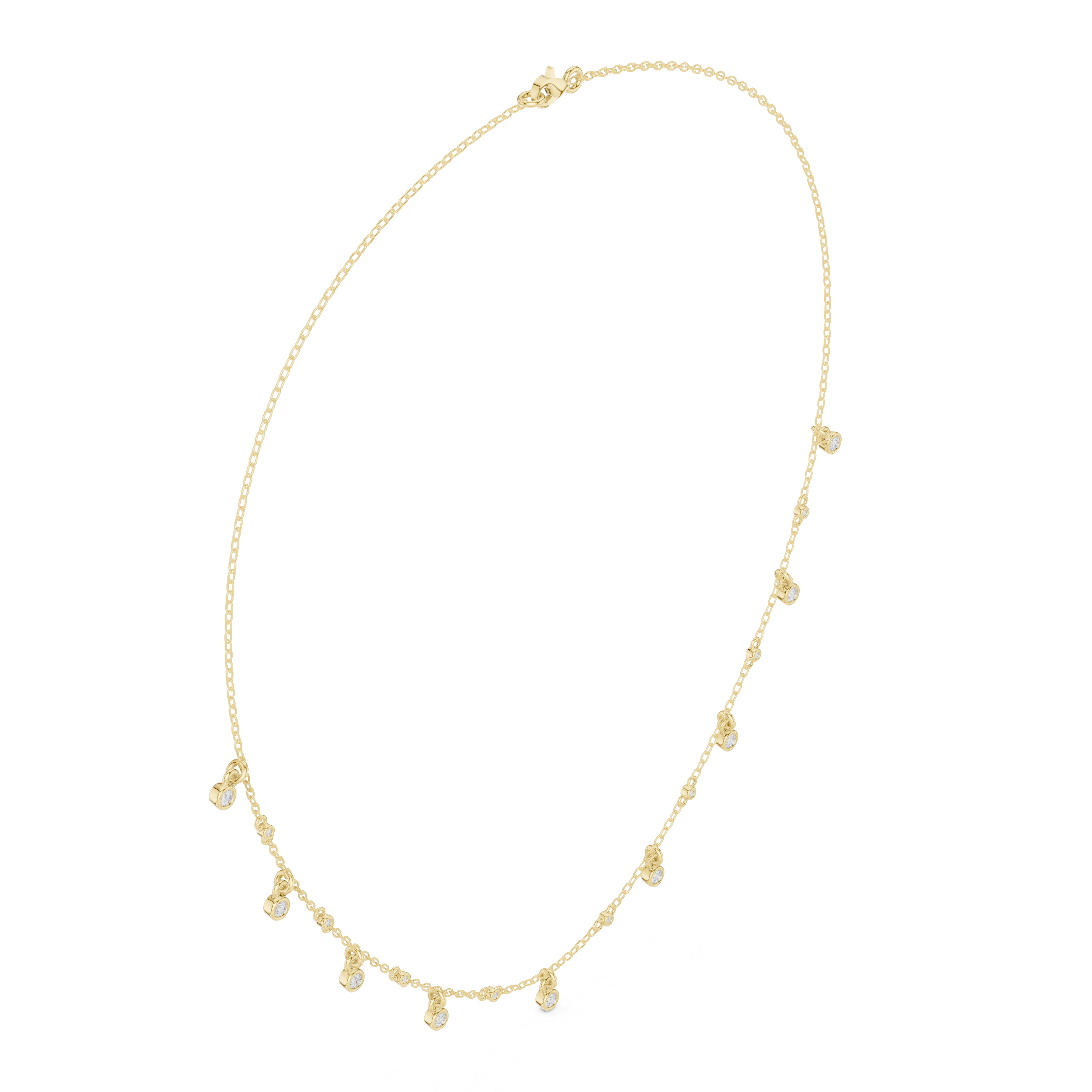 Imperial Classic-Cut Diamond Lab Grown Necklace