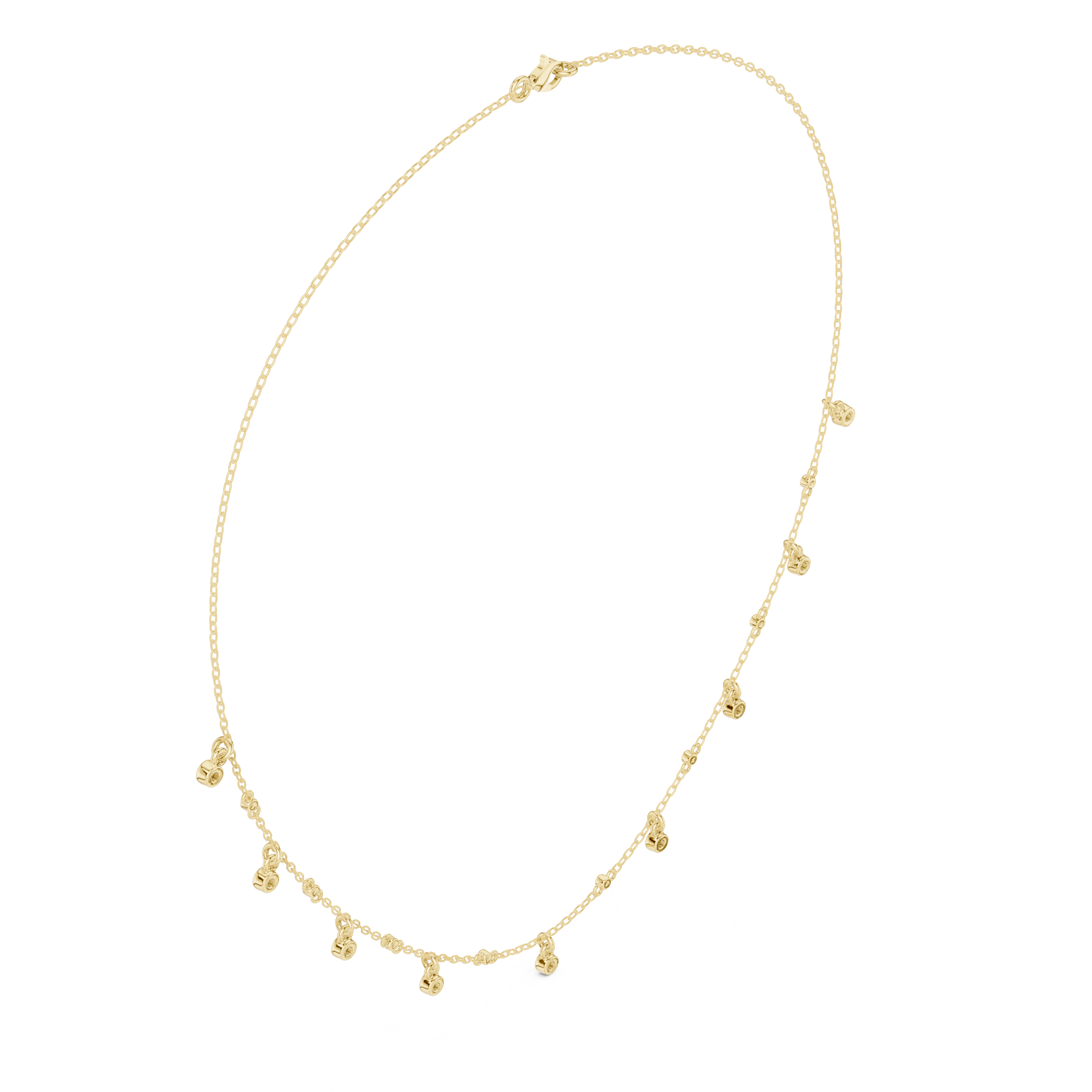 Imperial Classic-Cut Diamond Lab Grown Necklace