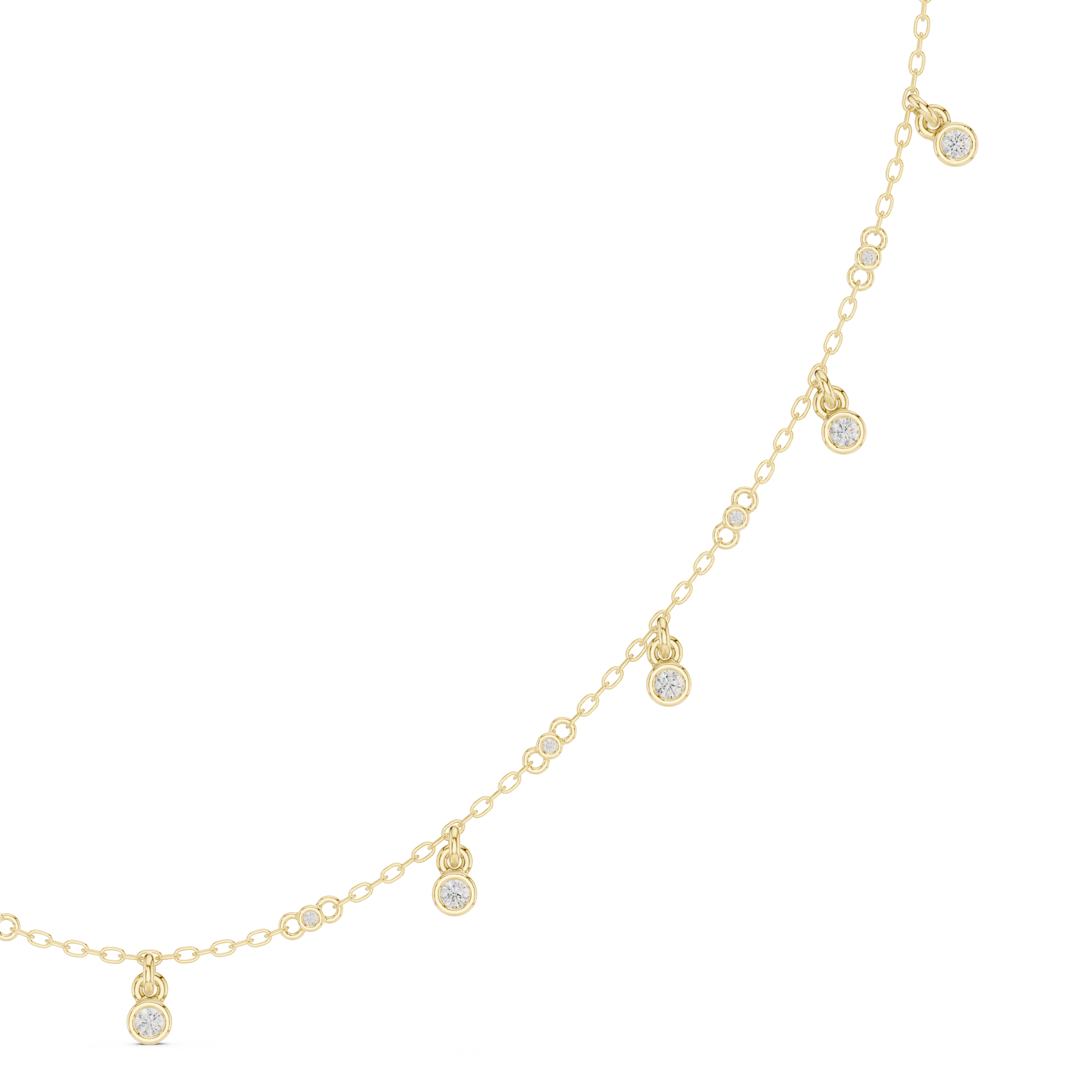 Imperial Classic-Cut Diamond Lab Grown Necklace