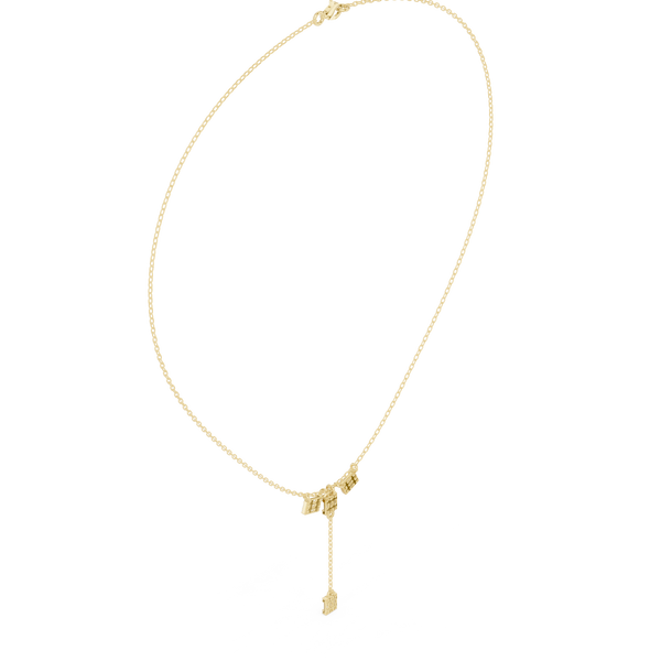 Noble Brilliant Baguette Lab Grown Necklace