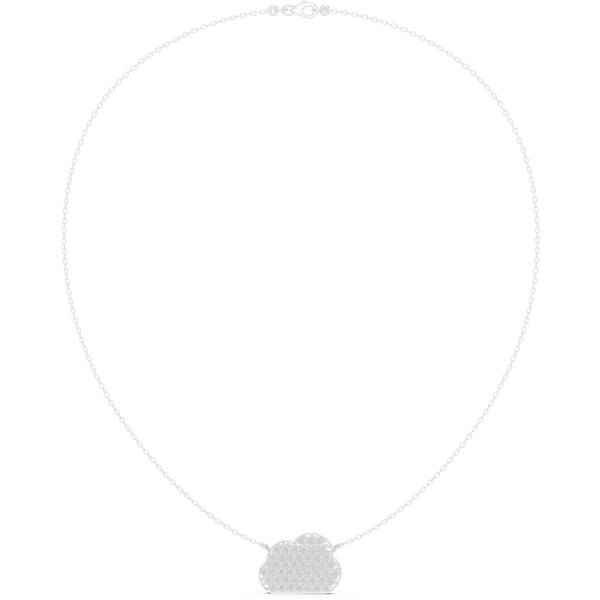 Baroque Classic-Cut Diamond Lab Grown Necklace