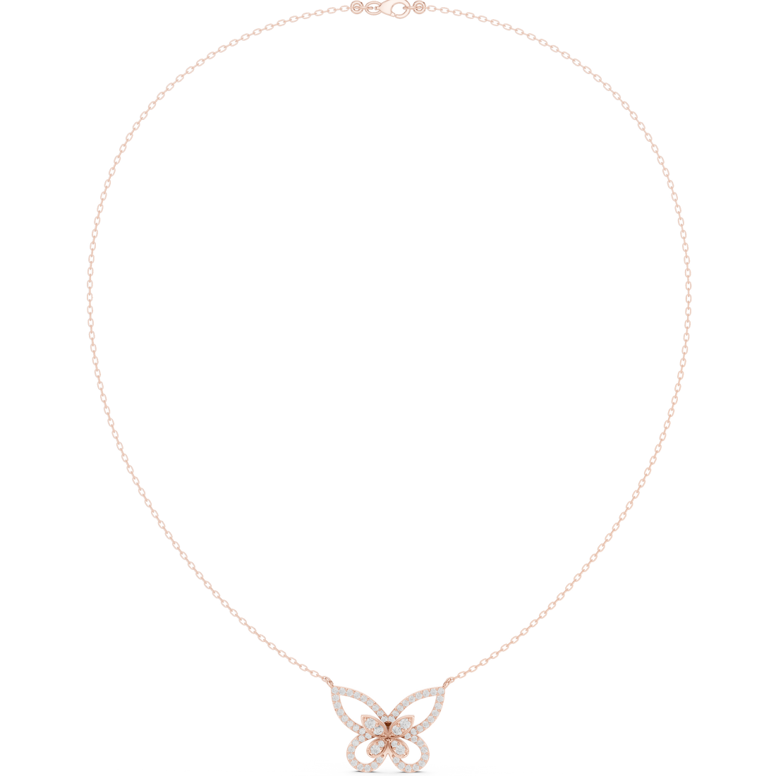 Resplendent Brilliant Diamond Lab Grown Necklace