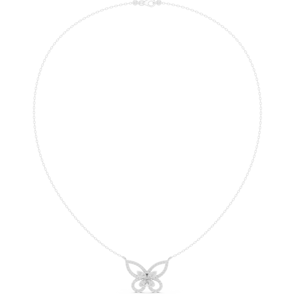 Resplendent Brilliant Diamond Lab Grown Necklace