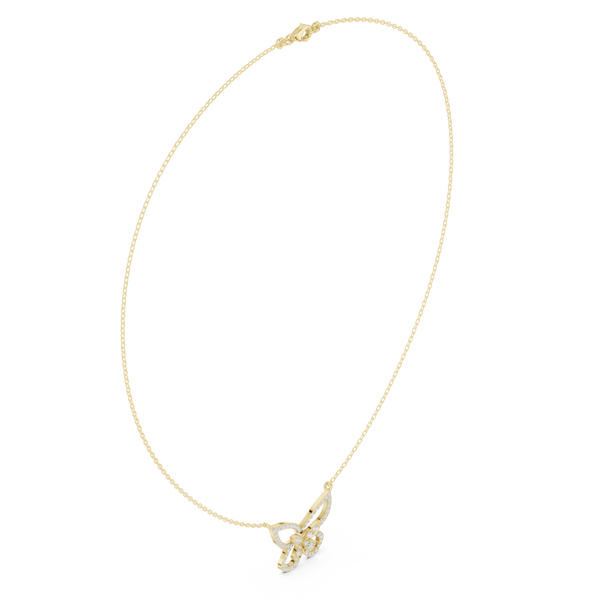 Resplendent Brilliant Diamond Lab Grown Necklace