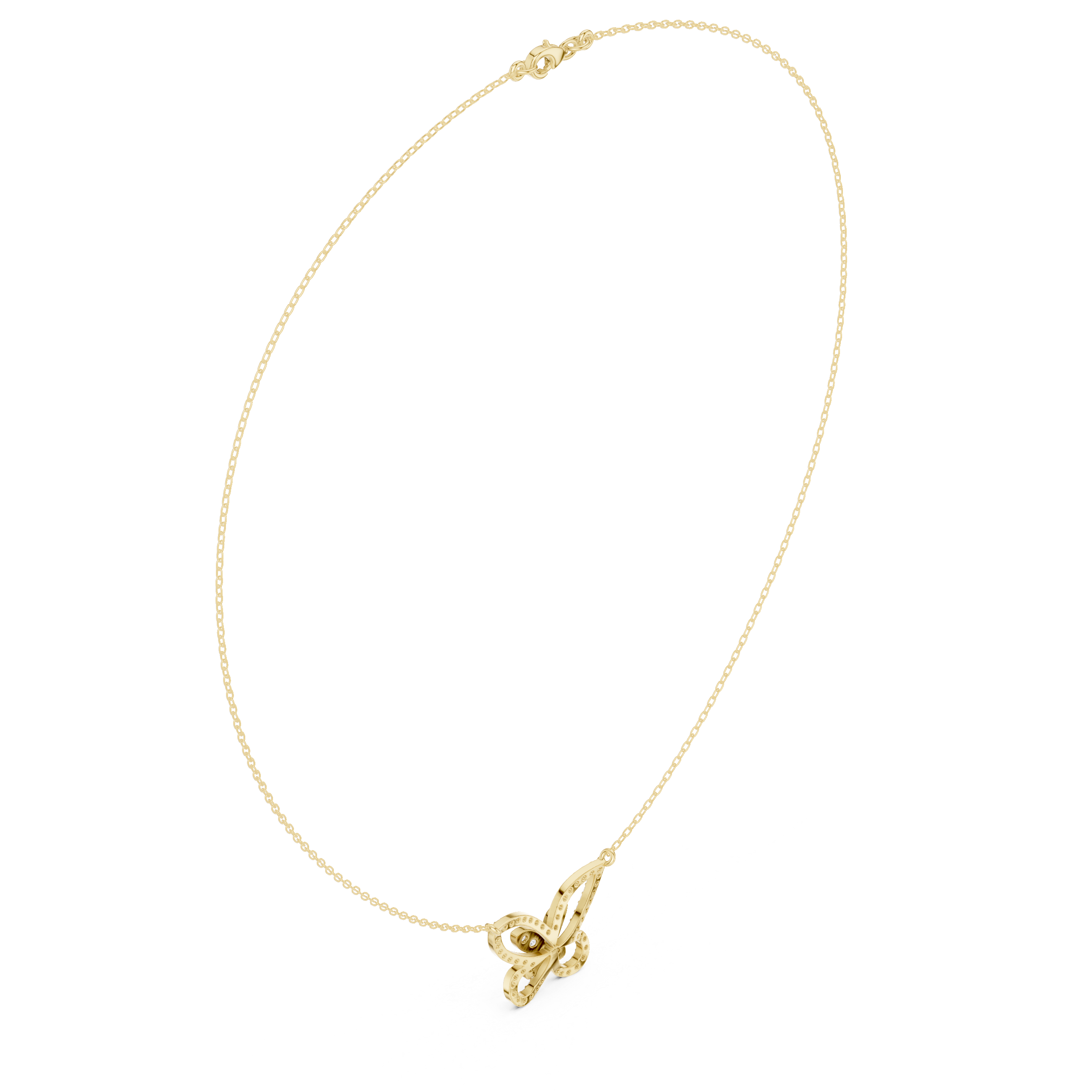 Resplendent Brilliant Diamond Lab Grown Necklace