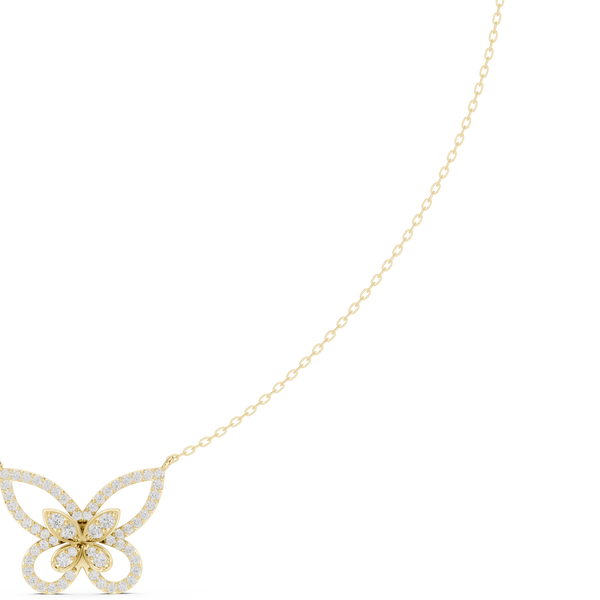 Resplendent Brilliant Diamond Lab Grown Necklace