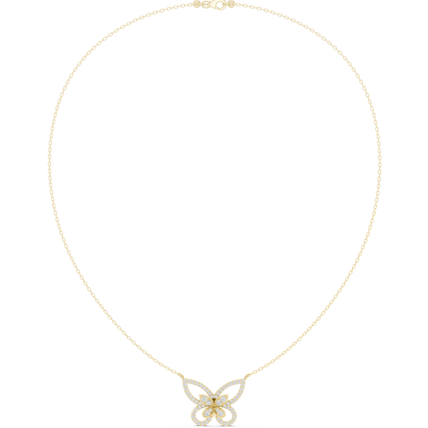 Resplendent Brilliant Diamond Lab Grown Necklace