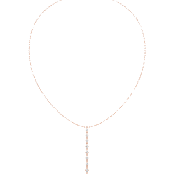 Superb Spherical Diamond Lab Grown Necklace