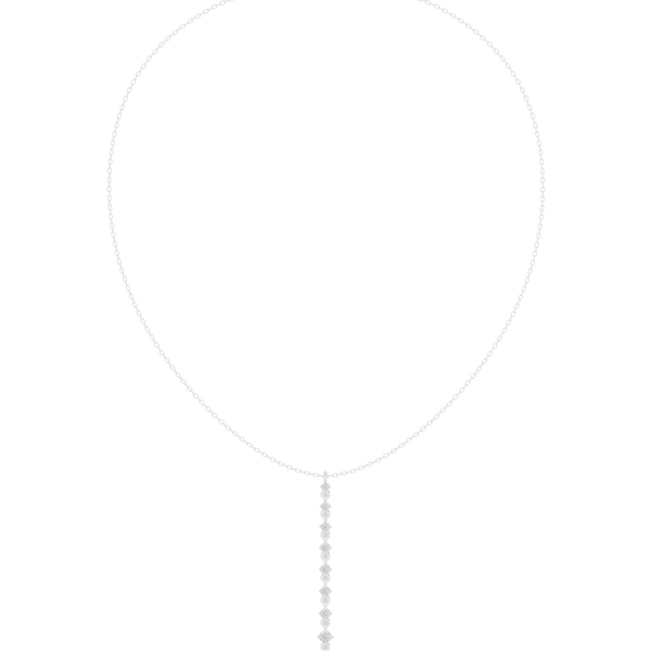Superb Spherical Diamond Lab Grown Necklace