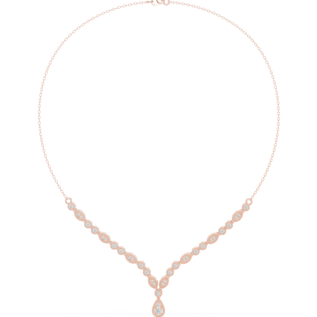 Serene Brilliant Diamond Lab Grown Necklace