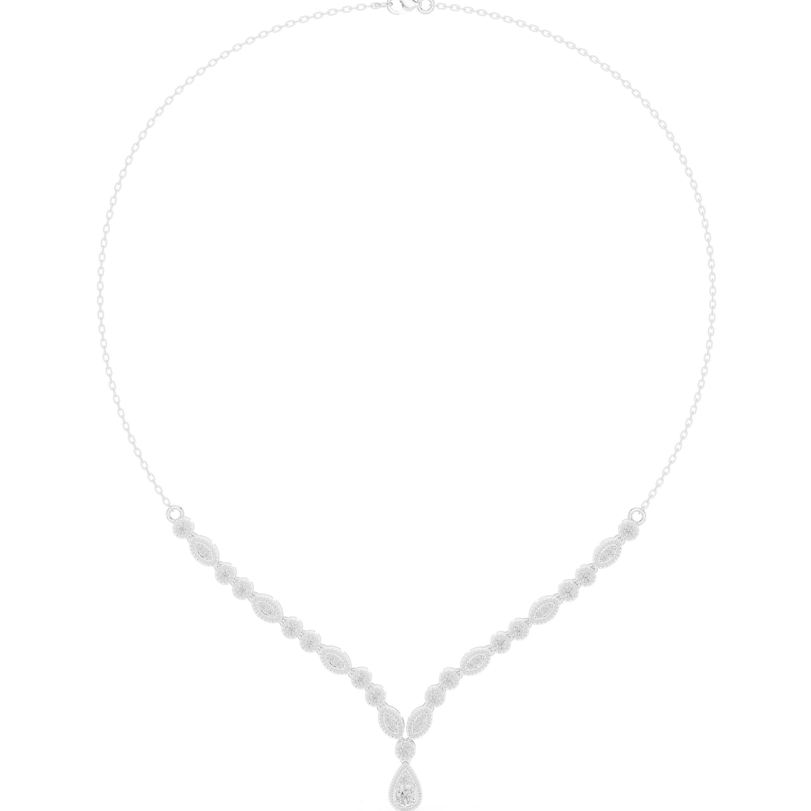 Serene Brilliant Diamond Lab Grown Necklace