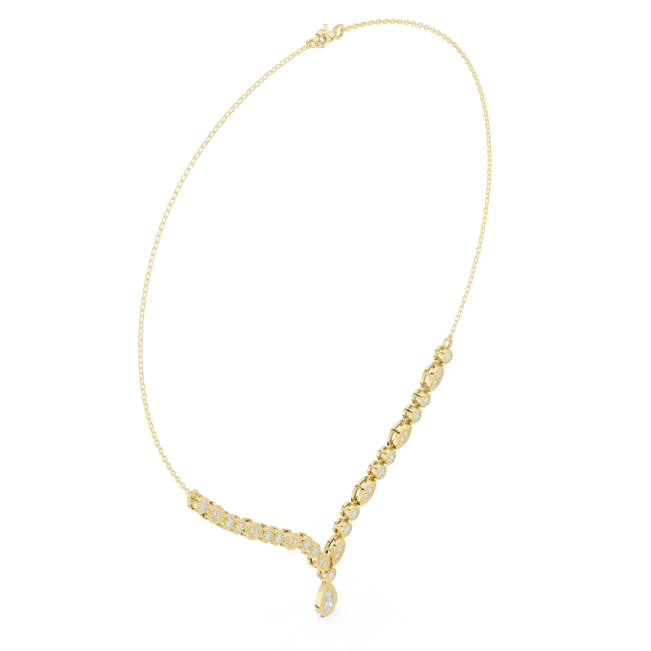 Serene Brilliant Diamond Lab Grown Necklace