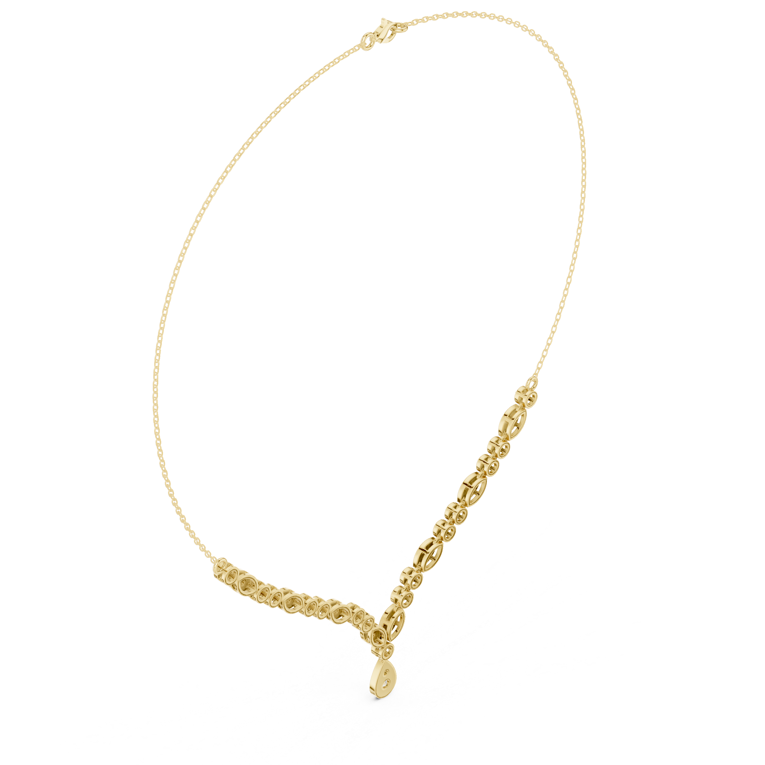 Serene Brilliant Diamond Lab Grown Necklace