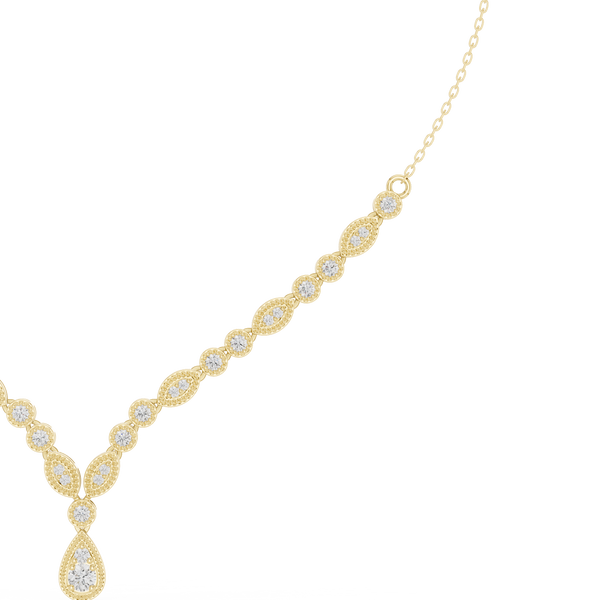 Serene Brilliant Diamond Lab Grown Necklace