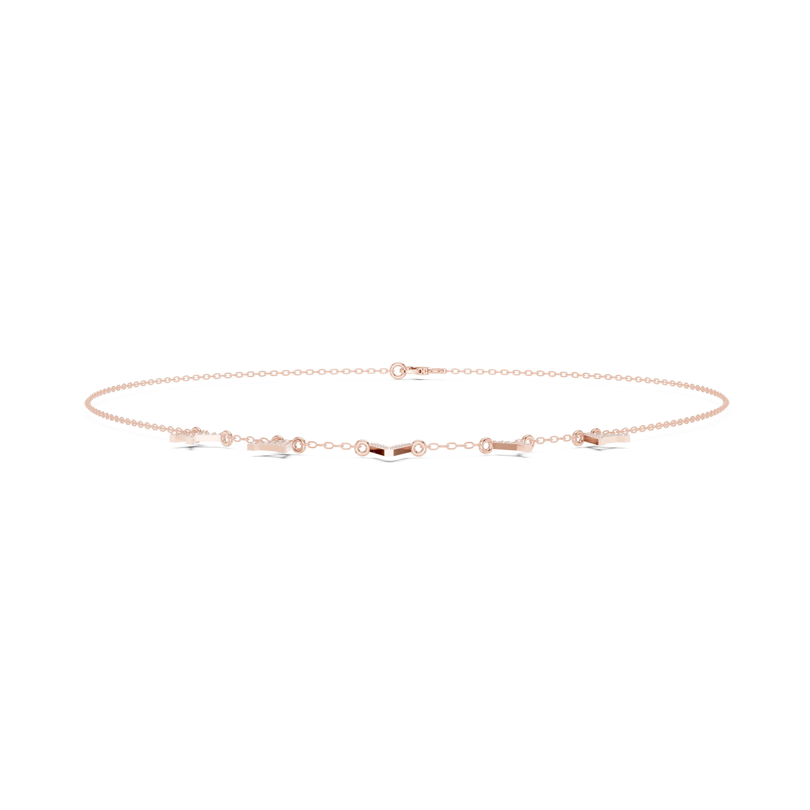 Divine Classic-Cut Diamond Lab Grown Necklace