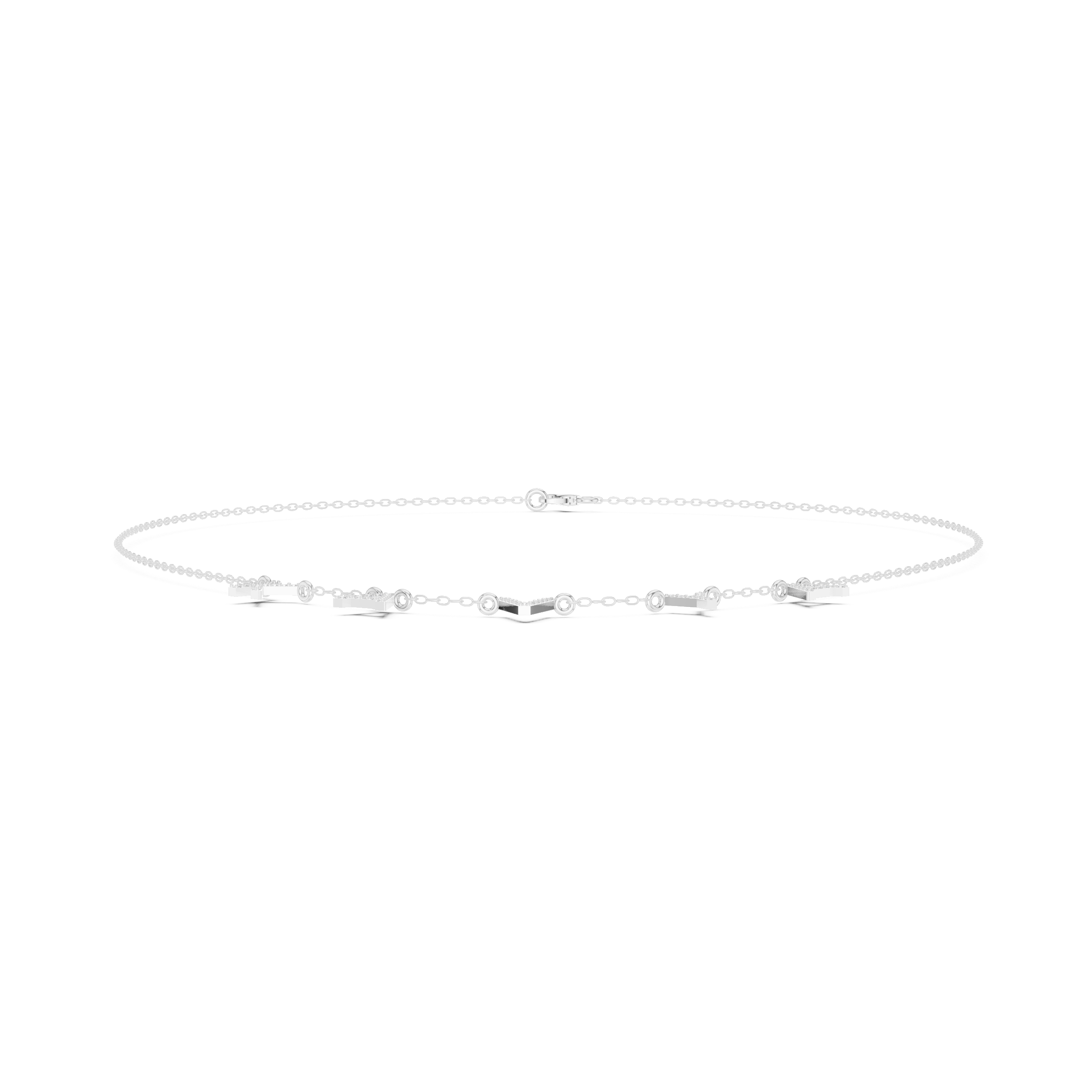 Divine Classic-Cut Diamond Lab Grown Necklace