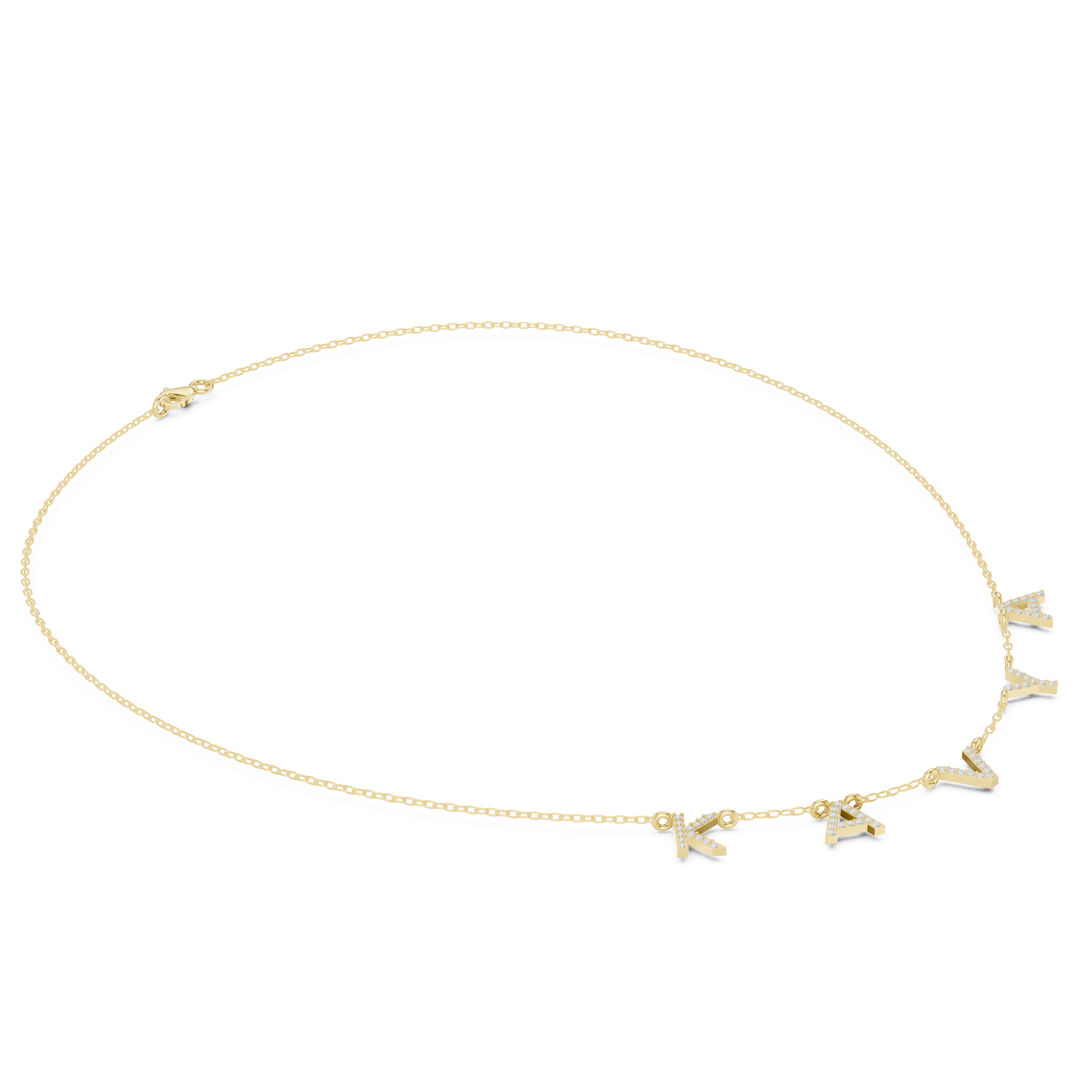 Divine Classic-Cut Diamond Lab Grown Necklace