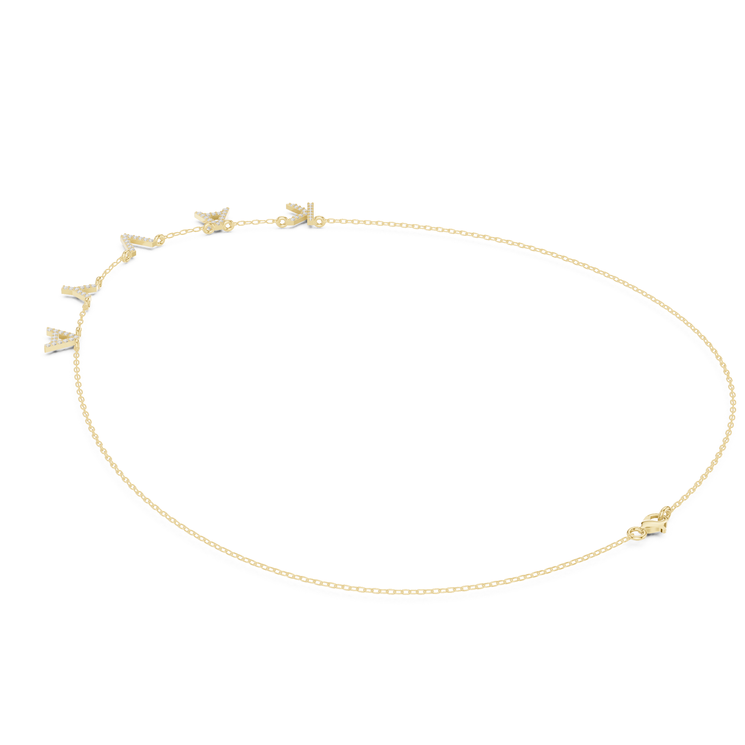 Divine Classic-Cut Diamond Lab Grown Necklace