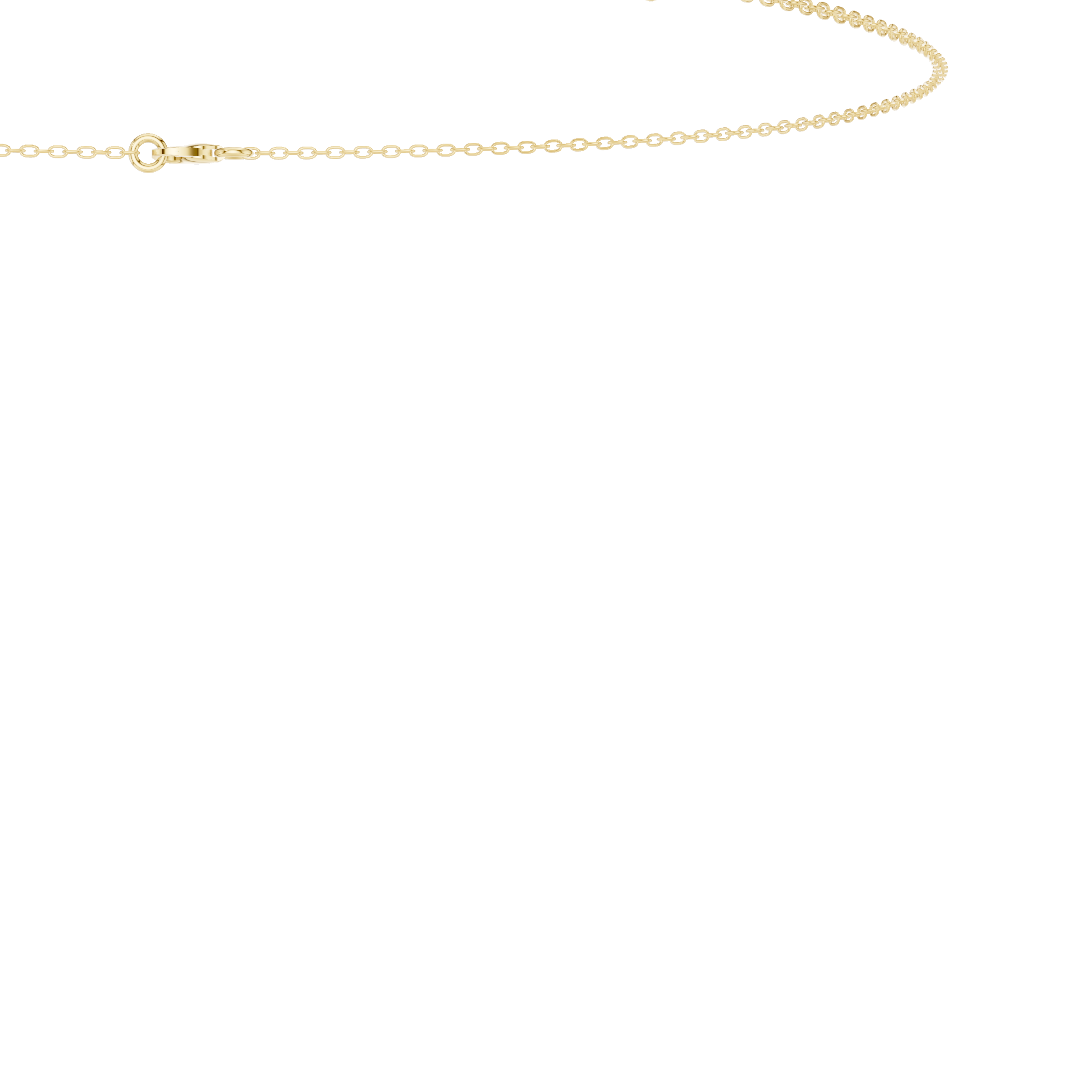 Divine Classic-Cut Diamond Lab Grown Necklace