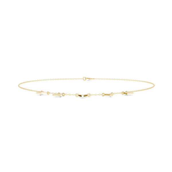 Divine Classic-Cut Diamond Lab Grown Necklace