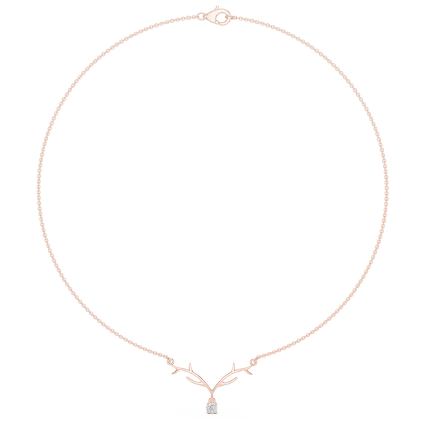 Exquisite Spherical Diamond Lab Grown Necklace
