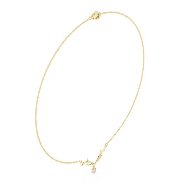 Exquisite Spherical Diamond Lab Grown Necklace