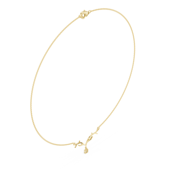 Exquisite Spherical Diamond Lab Grown Necklace