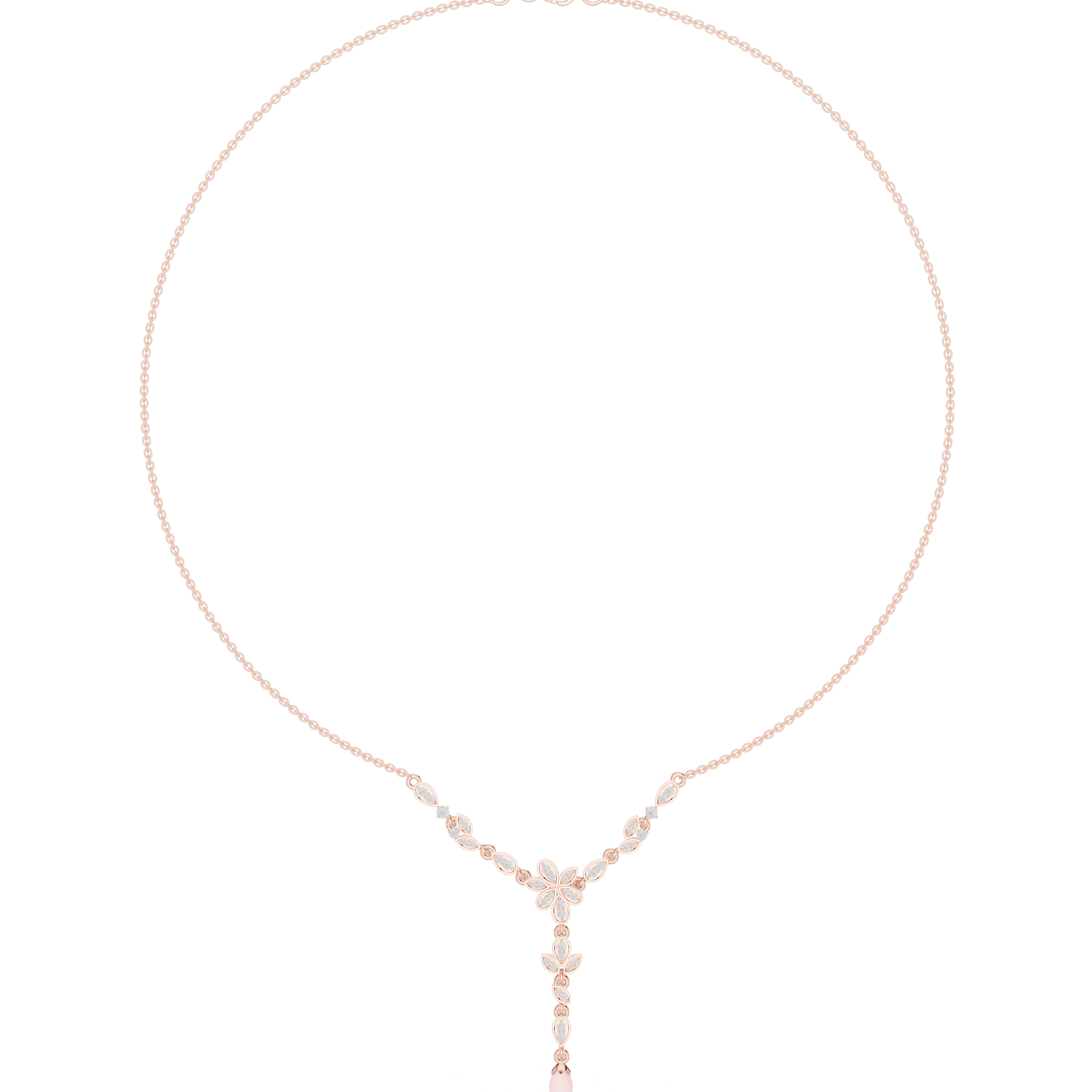 Magnificent Brilliant Diamond Lab Grown Necklace