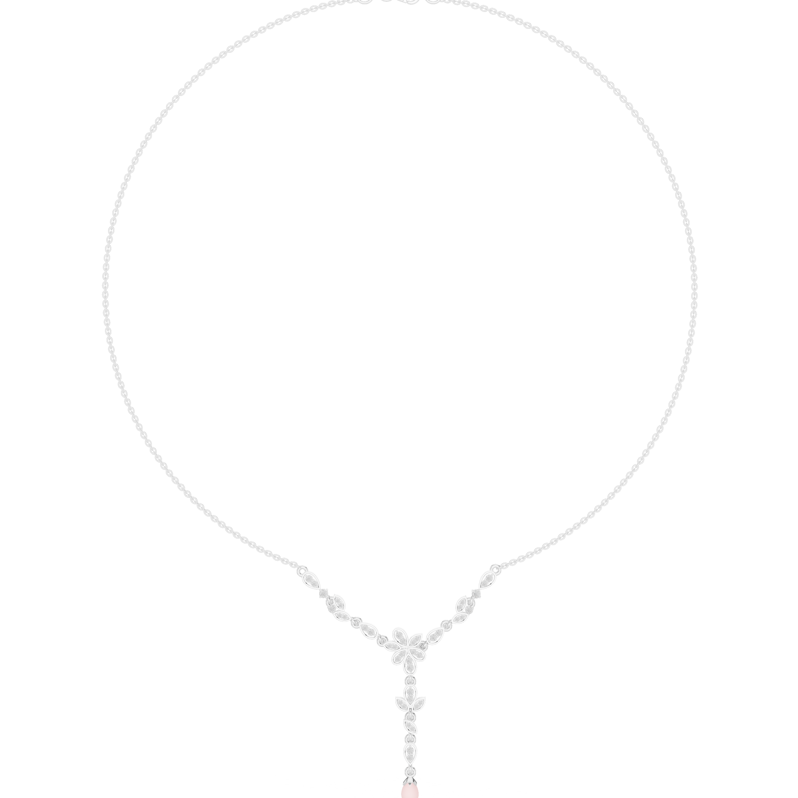 Magnificent Brilliant Diamond Lab Grown Necklace