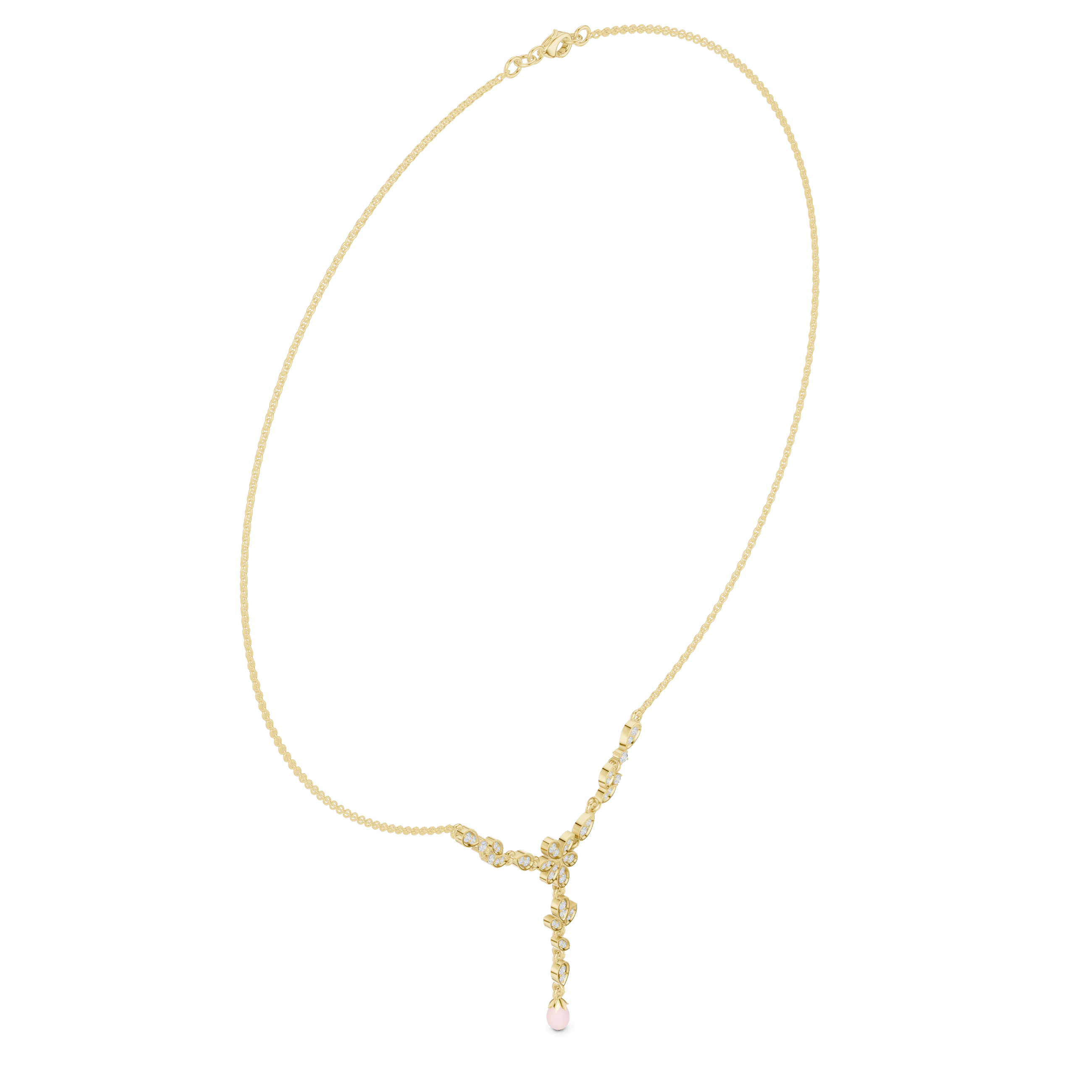 Magnificent Brilliant Diamond Lab Grown Necklace