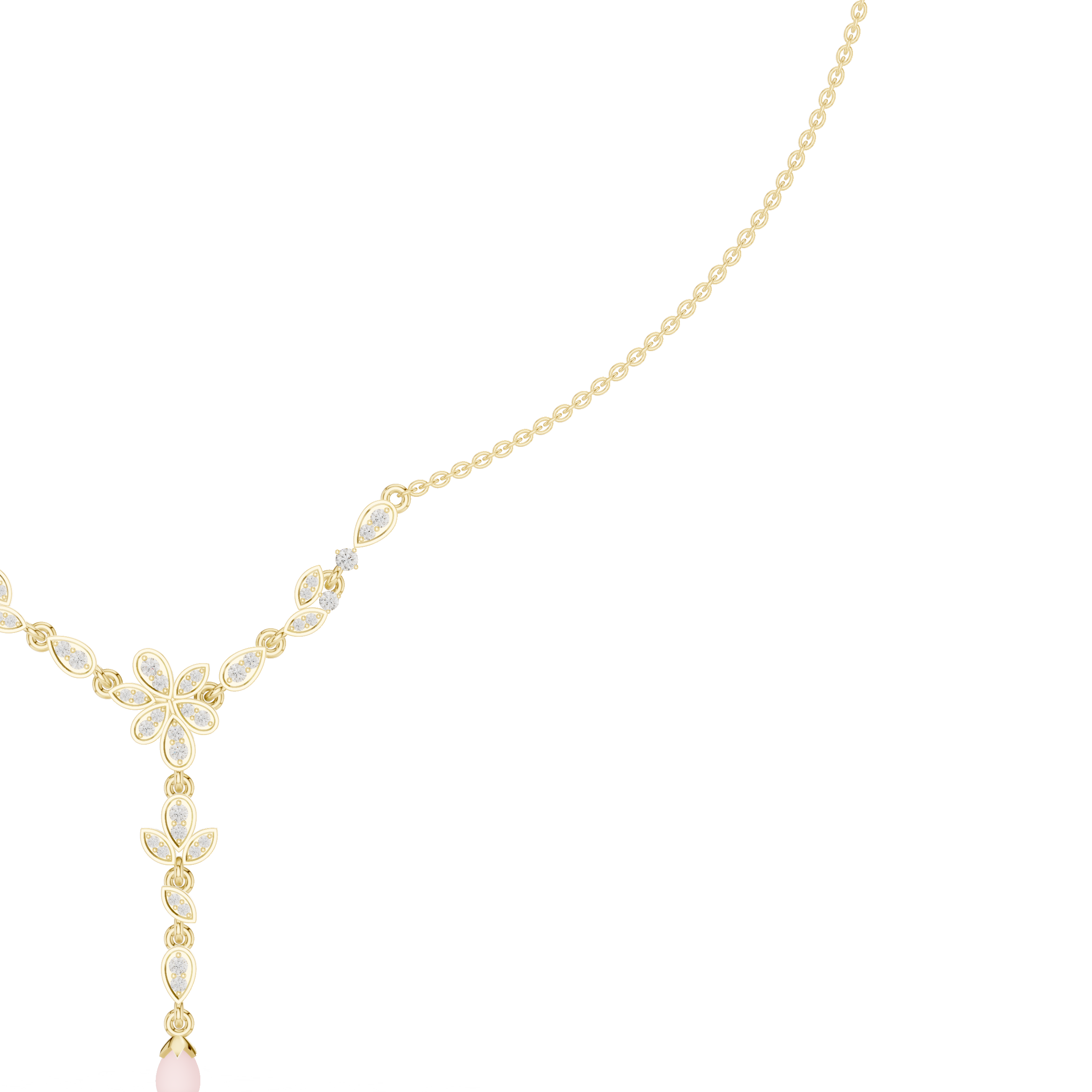 Magnificent Brilliant Diamond Lab Grown Necklace
