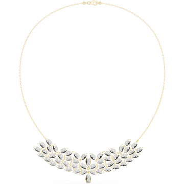 Luminous Spherical Titli Lab Grown Necklace