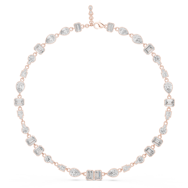 Glorious Emerald Princess Lab Grown Necklace