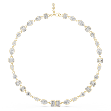 Glorious Emerald Princess Lab Grown Necklace