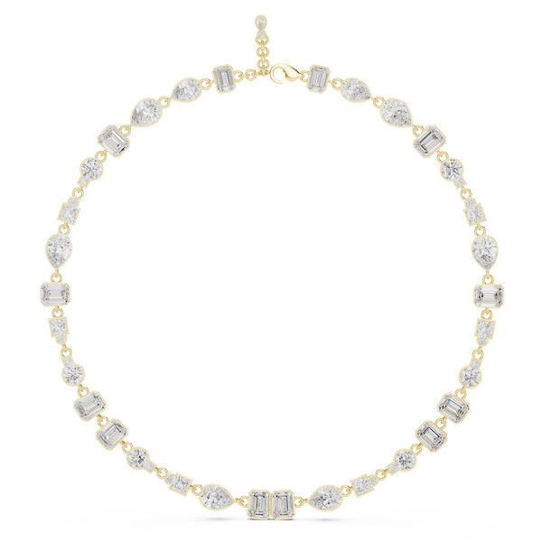 Glorious Emerald Princess Lab Grown Necklace