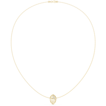 Radiant Classic-Cut Diamond Lab Grown Necklace