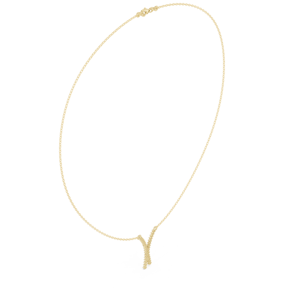 Charming Circular Diamond Lab Grown Necklace