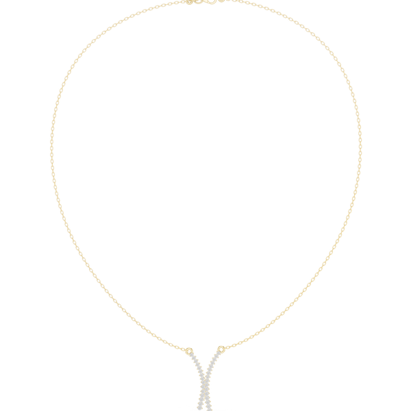 Charming Circular Diamond Lab Grown Necklace