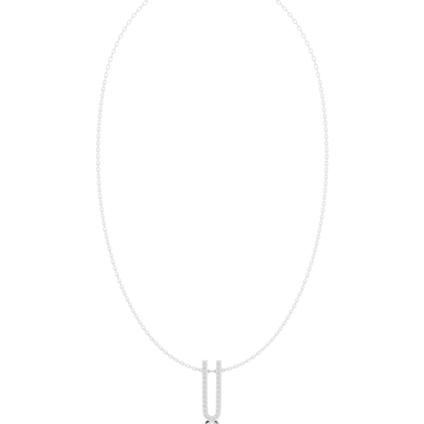 Alluring Classic-Cut Diamond Lab Grown Necklace